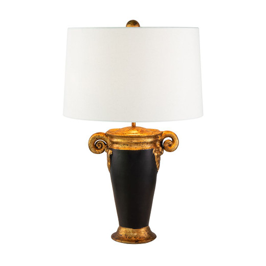 Gallier Black and Gold Table Lamp