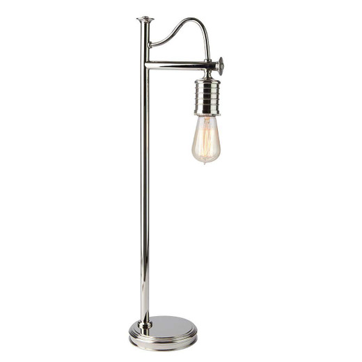 Elstead Lighting Doullie Polished Nickel Table Lamp 