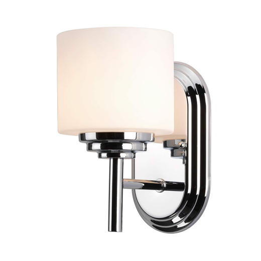 Malibu Polished Chrome IP44 Bathroom Wall Light