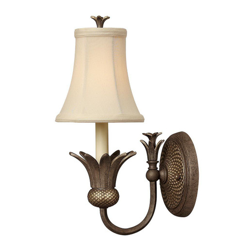 Hinkley Plantation Pearl Bronze Wall Light 