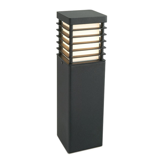 Halmstad Black 49cm IP65 Bollard