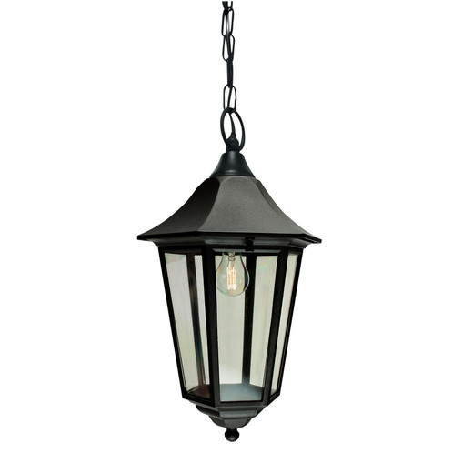 Valencia Grande Black IP54 Pendant Light