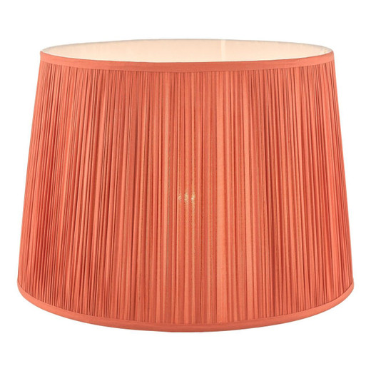 Dar Lighting Zeena Pink Fabric Empire 40cm Shade Only 