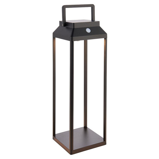 Endon Lighting Linterna Black with White Diffuser 45cm IP44 Touch Table Lamp 