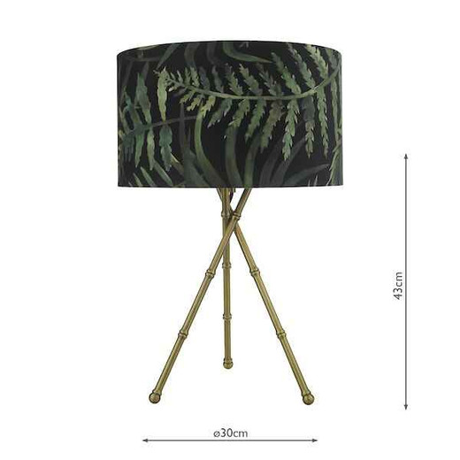 antique brass table lamp base