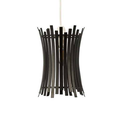 Oaks Lighting Navenby Black Easy Fit Shade Only