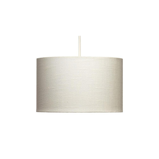 Oaks Lighting Straight Cotton 40cm Drum Shade Only 