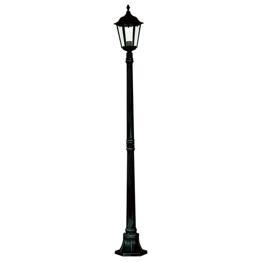 Searchlight Alex Black Outdoor 183cm Post Top Lantern - Clearance 