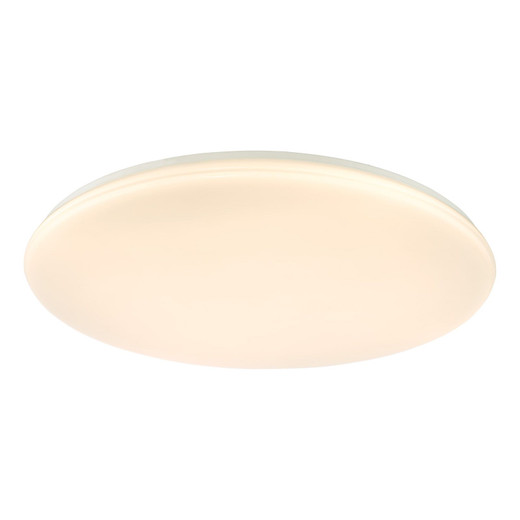 Duena White Frosted Acrylic LED Flush Ceiling Light