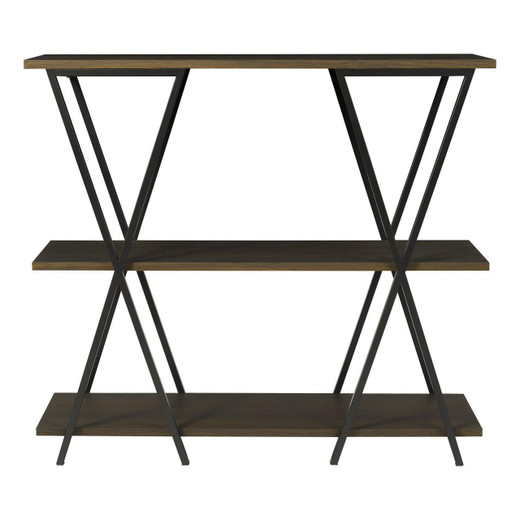 Dar Lighting Odart Mocha Effect and Matt Black Shelves 