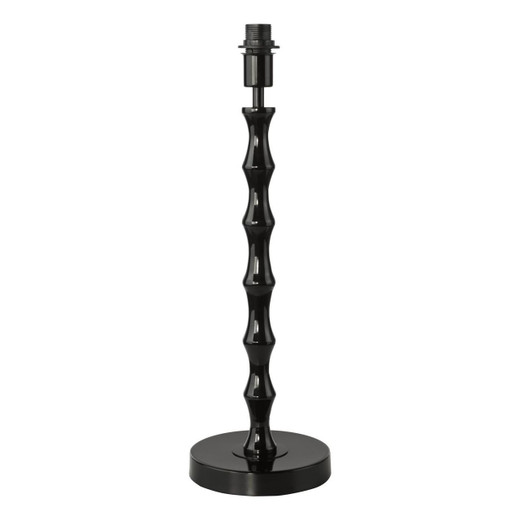Dar Lighting Siyanda Satin Black Base Only Table Lamp 