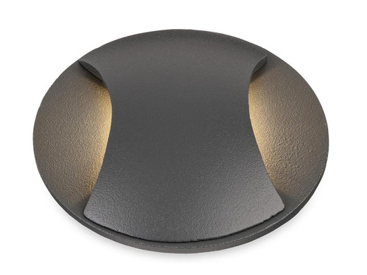 Firstlight Products Mini 2 way Driveover Graphite LED IP65 Ground Recessed Light 