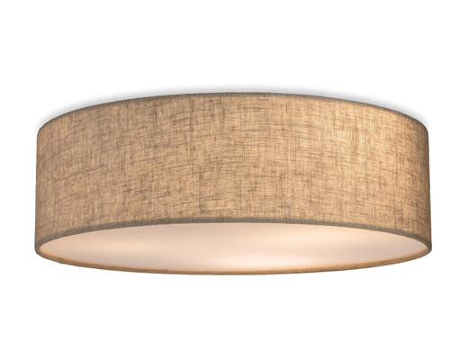 Firstlight Products Camden 3 Light Oyster Shaded Flush Ceiling Light 