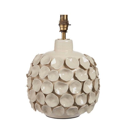Endon Lighting Borello Ivory Ceramic Base Only Table Lamp - Clearance 