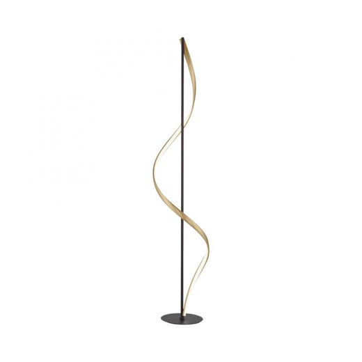 Q-Swing Anthracite with Remote Control LED Floor Lamp