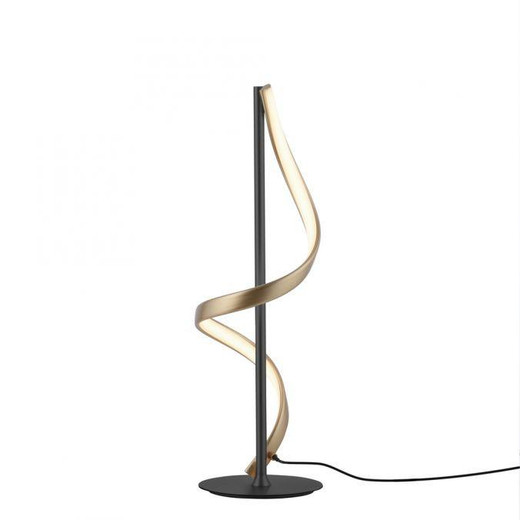 Paul Neuhaus Q-Swing Anthracite with Remote Control LED Table Lamp 