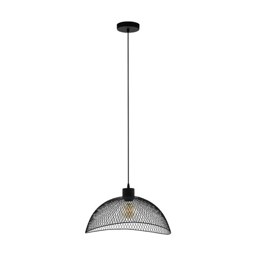 Eglo Lighting Pompeya Black Steel Medium Pendant Light