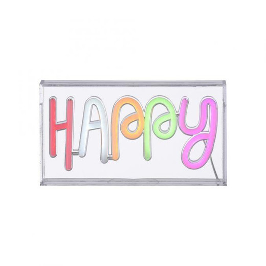 Leuchten Direkt Neon-HAPPY Multi Colour LED Table Lamp 
