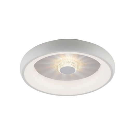 Vertigo Remote Control White Round 46.5cm LED Flush Ceiling Light