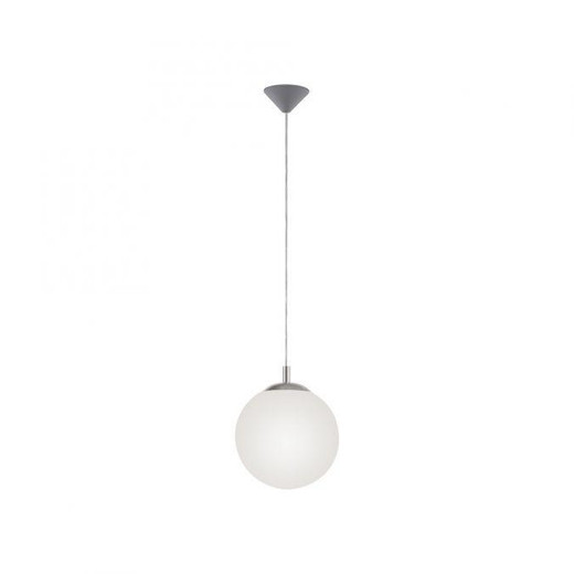Paul Neuhaus Bolo 25cm Opal Globe Single Pendant Light 