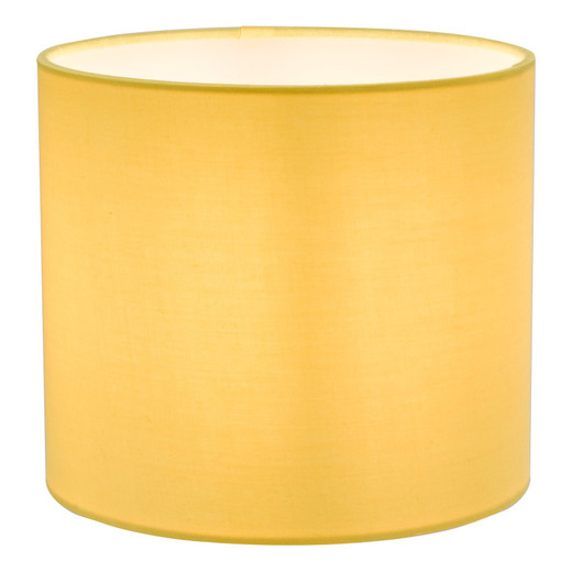 Ilona Yellow Cotton 18cm Drum Shade Only