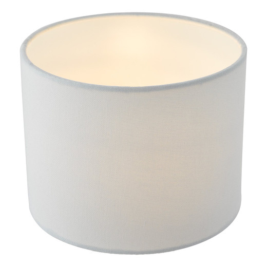 Inci Ivory Cotton 18cm Drum Shade Only