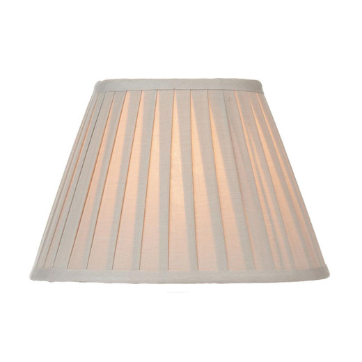 Dar Lighting Layer Taupe Cotton 29cm Tapered Drum Shade Only 