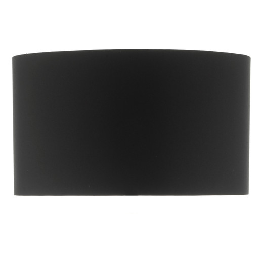 Coco Black Cotton 42cm Drum Shade Only