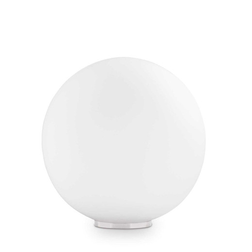 Ideal-Lux Mapa TL1 White Sphere 40cm Table Lamp - Clearance 