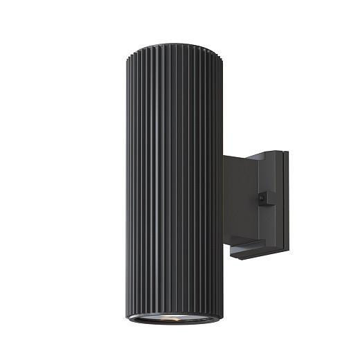 Maytoni Rando 2 Light Grey Up and Down IP54 Wall Light - Clearance 