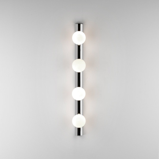 Cabaret II 4 Light Polished Chrome IP44 Bathroom Wall Light