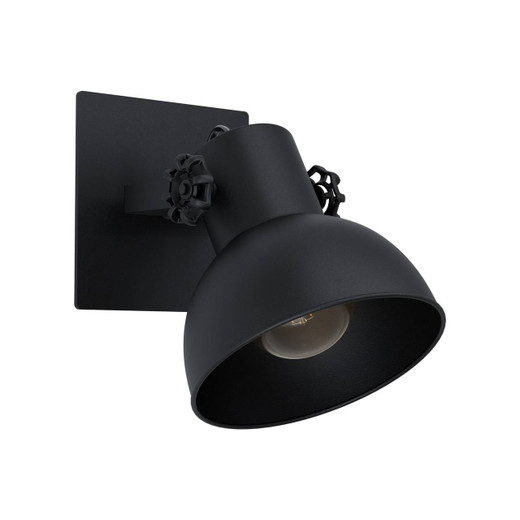 Eglo Lighting Barnstaple 1 Black Steel Spot Light