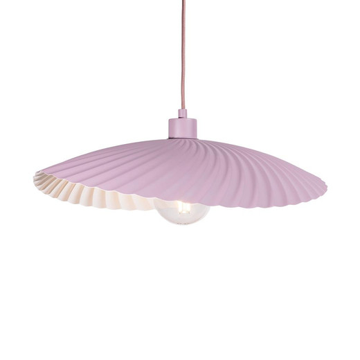 Oaks Lighting Fairbourne Mauve Pendant Light 
