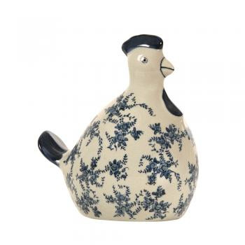 Novelty Blue Chicken Porcelain