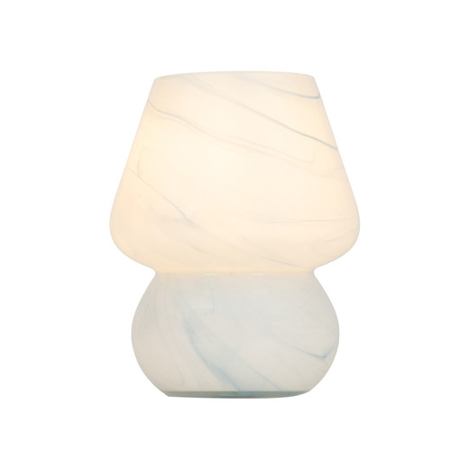 Enoki Blue Marble Table Lamp