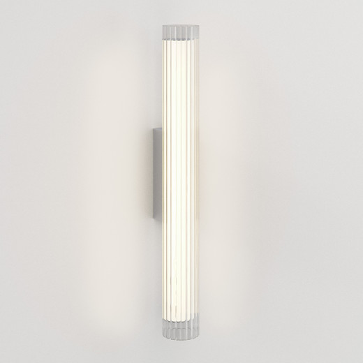 io Polished Chrome 3000K 66.5cm LED IP44 Bathroom Wall Light