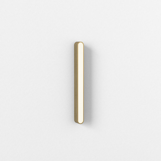 Atticus Matt Brushed Brass 60cm 3000K LED IP44 Bathroom Wall Light