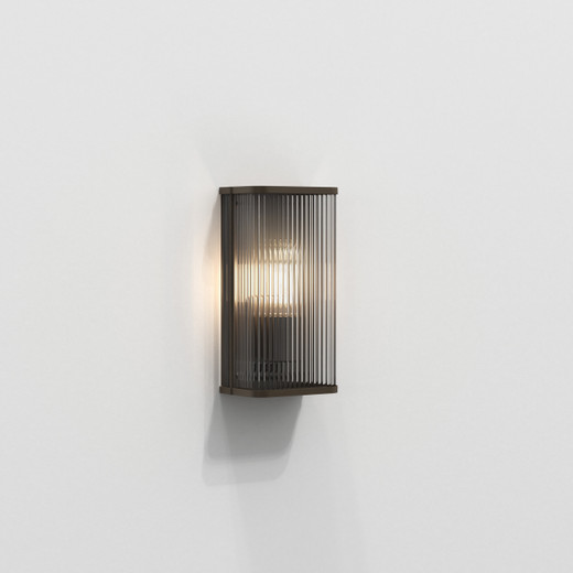 Avignon Bronze Square Wall Light
