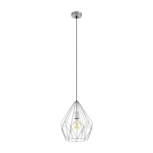 Eglo Lighting Carlton Silver Pendant Light