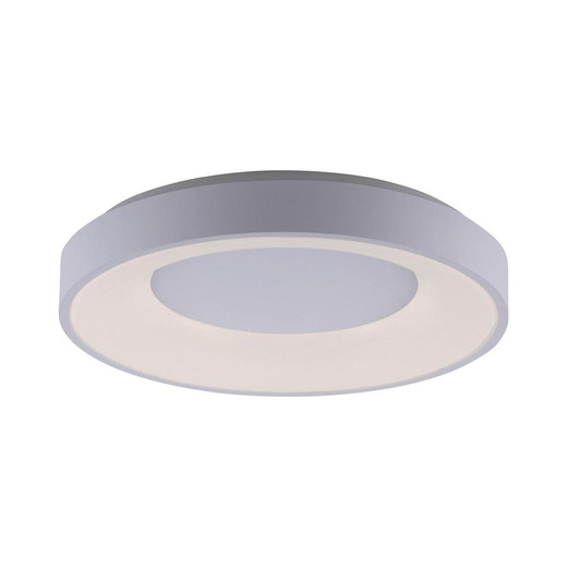 Leuchten Direkt ANIKA White Halo Remote Control Dimmable LED 50cm Wall or Ceiling Light