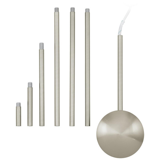 Eglo Lighting Extension Satin Nickel Accessory