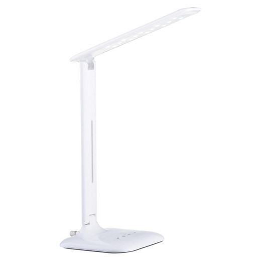 Eglo Lighting Caupo White Plastic and Steel Table Lamp