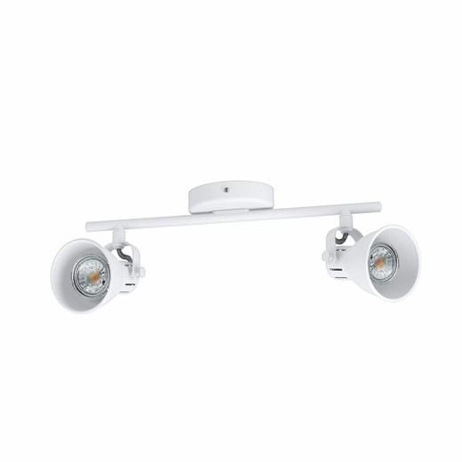 Eglo Lighting Seras 1 2 Light White Spotlight