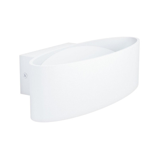 Eglo Lighting Maccacari 270 White with Transparent Shade Wall Light