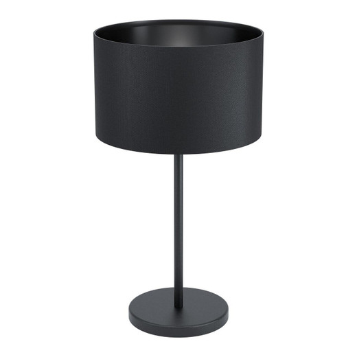 Eglo Lighting Maserlo 1 2 Light Black Table Lamp