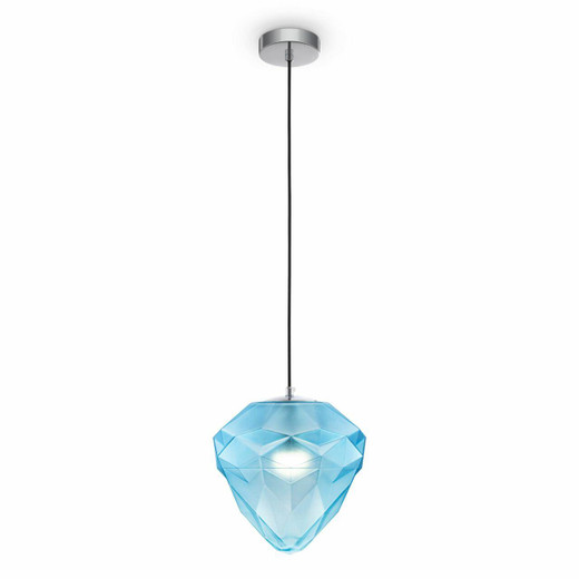 Maytoni Globo Blue Glass Pendant Light