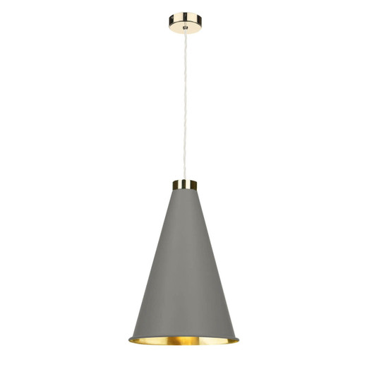 David Hunt Hyde Single Large Pendant Bespoke Metal Shade 