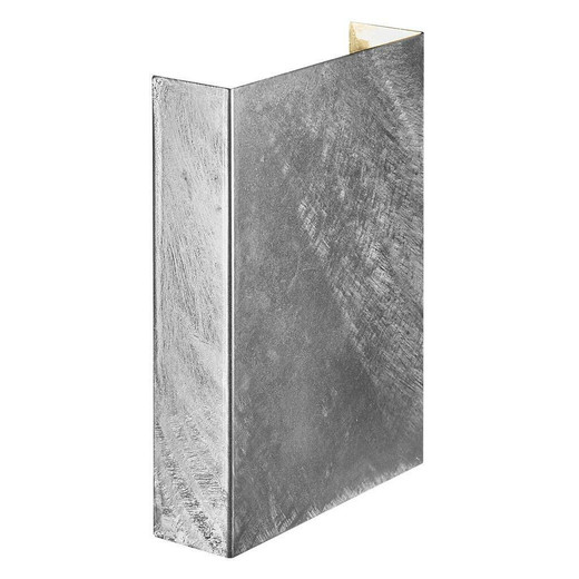 Nordlux Fold 15 LED IP54 Up/Down Galvanized Wall Light