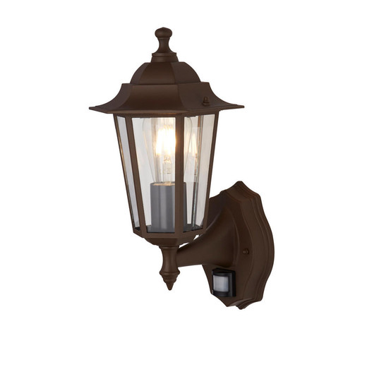 Searchlight Outdoor Rust Brown Wall Light 