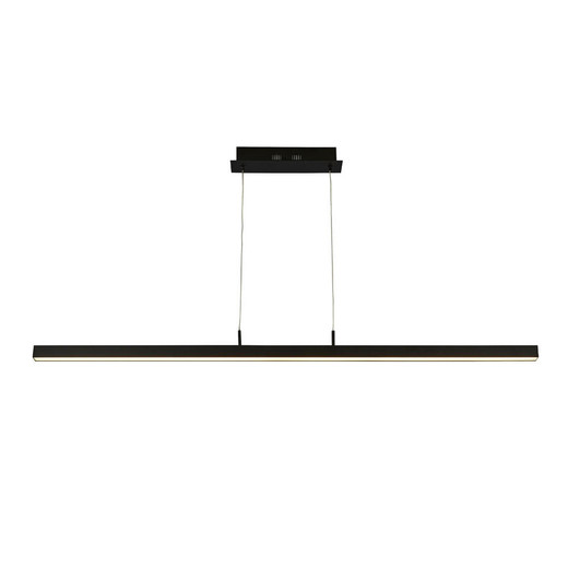 Searchlight Tribeca Matt Black CCT Led Bar Pendant Light 